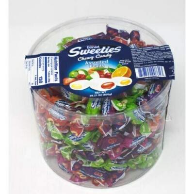 ASSORTED FRUIT CHEWY CANDY DAMLA 800GR Halal