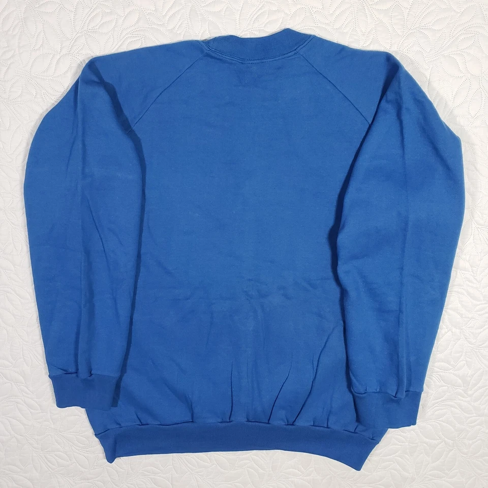 Moletom Masculino Vintage Kuwait Hard Luck Cafe XL Azul Paródia Nova Gestão - Imagem 2 de 4