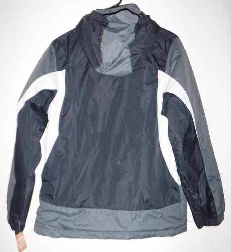 Arizona NWT Large (14/16) black Active Jacket Wind & Water Repellent - Picture 3 of 12
