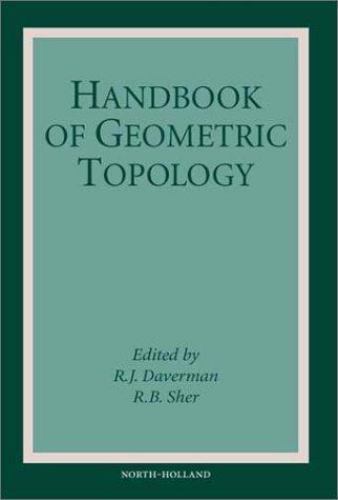 Handbook of Geometric Topology Sher Daverman Hardback North Holland