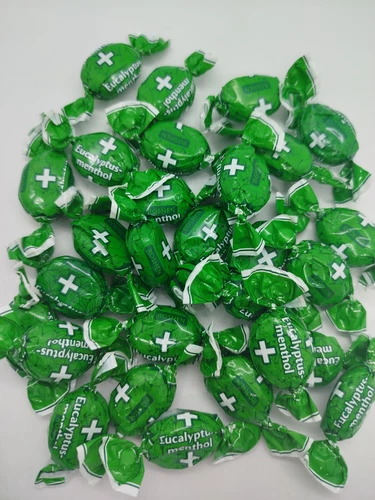 Ukraine ROSHEN Menthol Eucalyptus Flavor Refreshing Candies Candy Sweets  200g