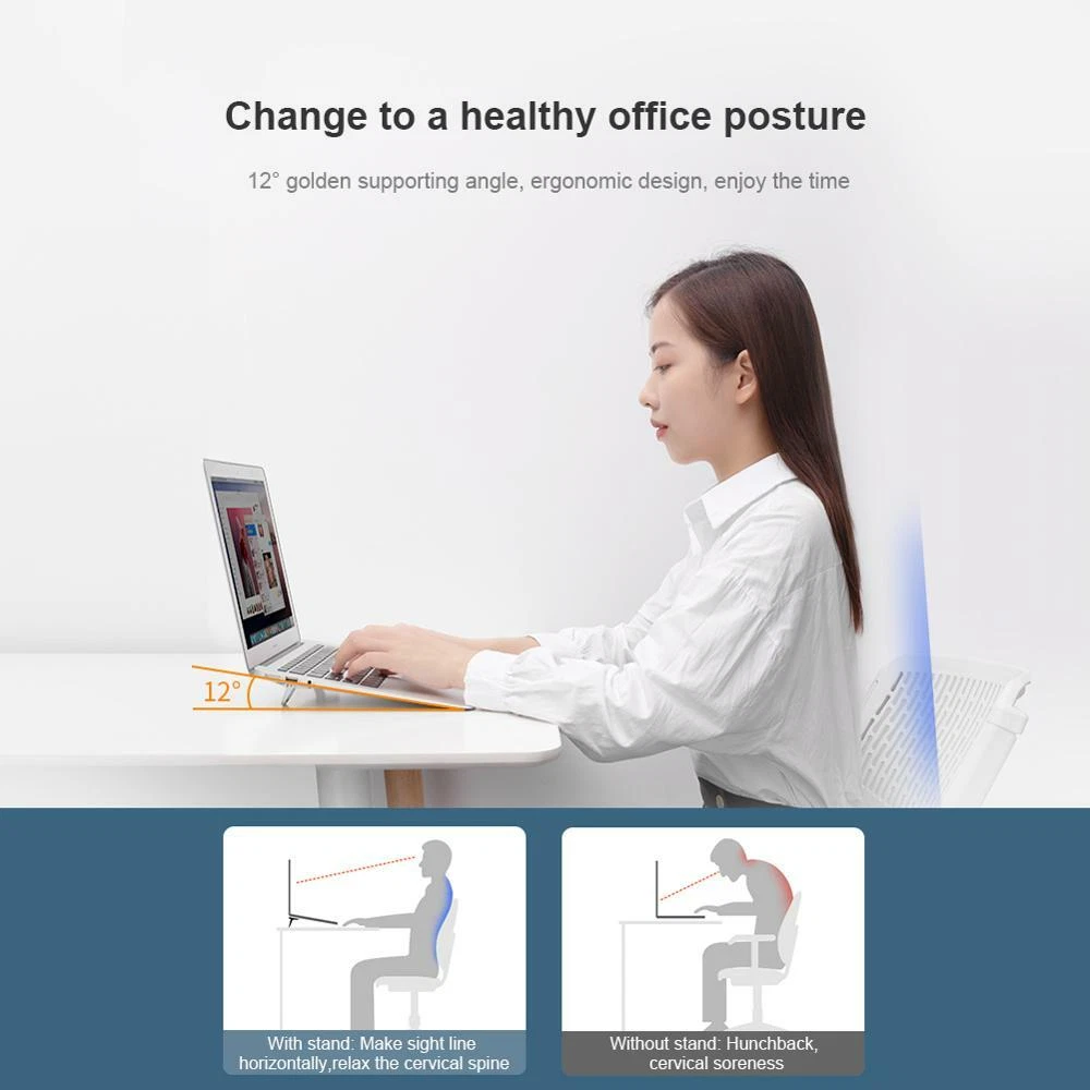 Laptop stand 2024 for posture