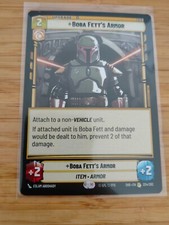 Boba Fett's Armor 224 Star Wars Unlimited Shaodws of the Galaxy M/NM