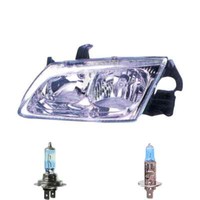 Halogen Scheinwerfer Links H7/ H1 FüR Nissan Almera II Hatchback Inkl. Lampen