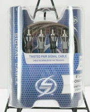 Lightning Audio Twisted Signal Cable 6 ft 2 Channel TF