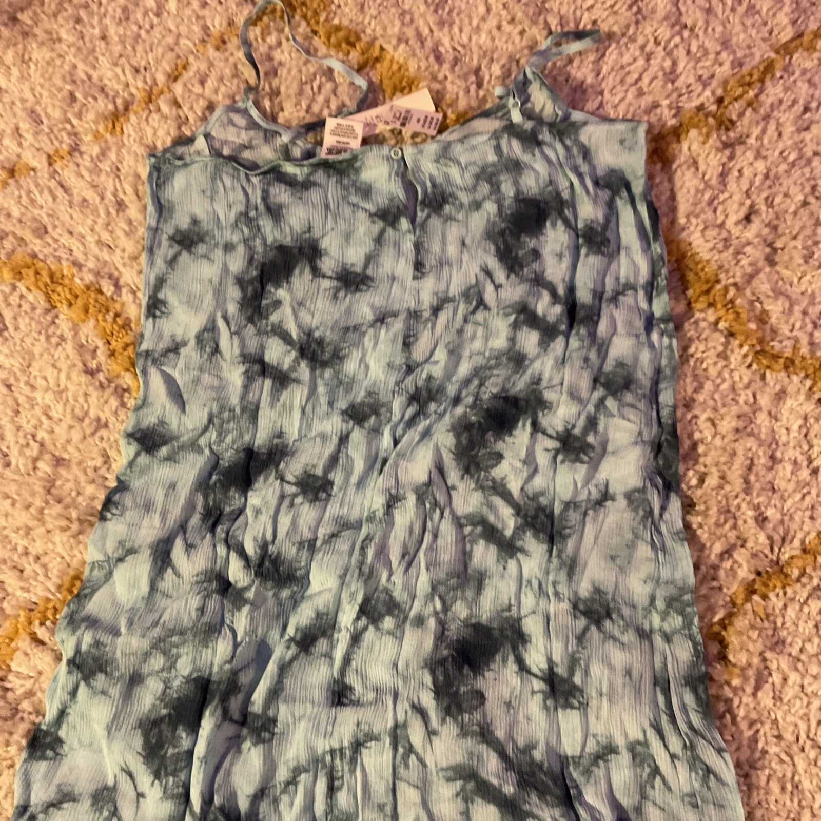 UNDERCOVER Abito slip tintura rosa Victoria Secret schiuma di mare taglia media