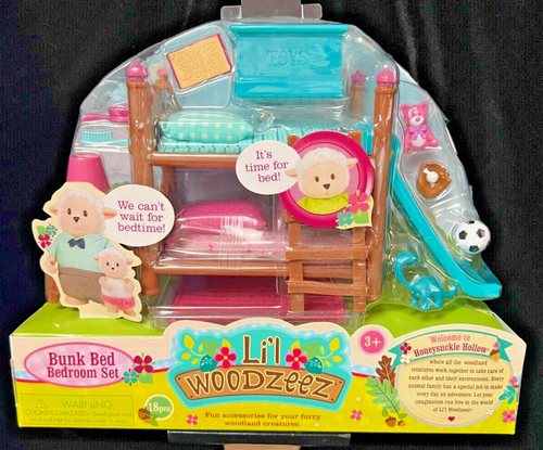 Li’l Woodzeez Kitchenette & Housekeeping Set - New L - Bild 3 von 4