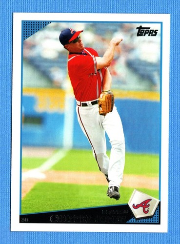2009 Topps #475 Chipper Jones Atlanta Braves
