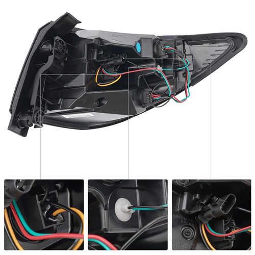 Tail Light For 2013-2017 Chevrolet Traverse Driver Left Side Lamp Halogen - Foto 8 di 14