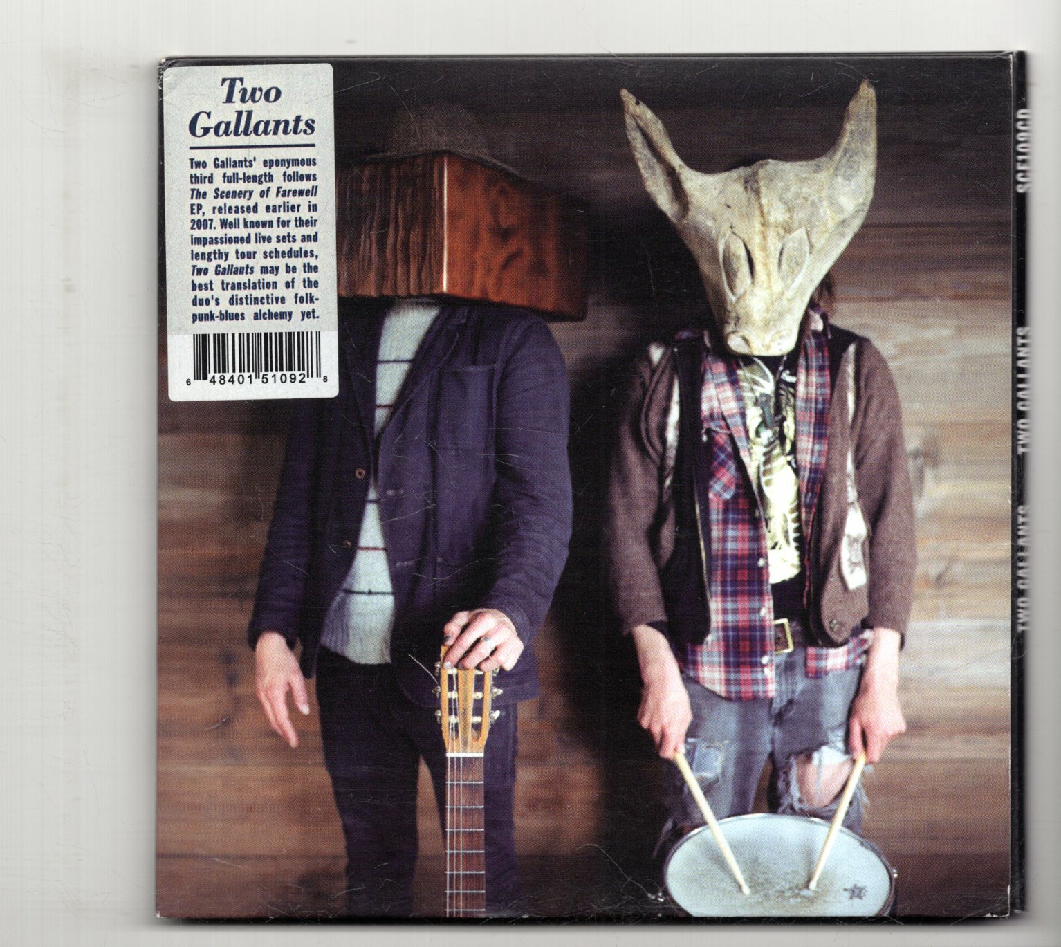 (JY133) Two Gallants, Two Gallants - 2007 CD