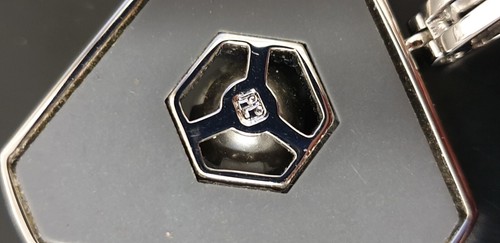 Großer Pierre Lang Anhänger RH/Rhodium graue Perle/Zirkonia - Neu/ungetragen - Bild 8 von 8