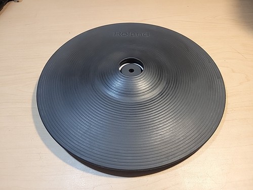 Roland CY-13R triple zone ride w/ cymbal arm, Rack Clamp & 2 Cables cy 13 #2Q4 - Picture 3 of 7