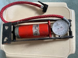 Vintage Buffalo Foot Pump with Guage