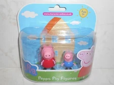 PEPPA PIG Figures: PEPPA and GEORGE 05319 Character Options Ltd. 3+ NiB