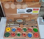 VW BUG 3 ANGLE CUT CARBIDE TIPPED VALVE SEAT CUTTER KIT 1200,1300,1600 CC Heads