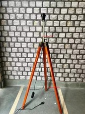 Tripod Wooden Floor Nautical Stand Vintage Home Decor Brown Tripod Adjustable