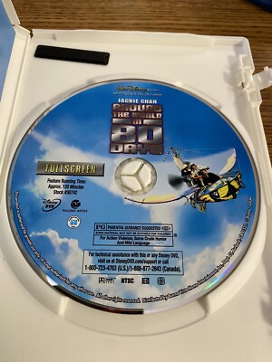 AROUND THE WORLD IN 80 Days - (DVD, 2004) - Jackie Chan, Steve