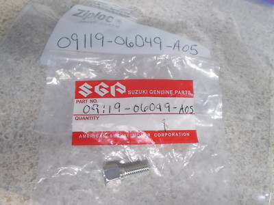 NOS OEM Suzuki Bolt 1981-2000 GS650 VS1400 GV1200 VX800 VL1500 09119-06049-A05