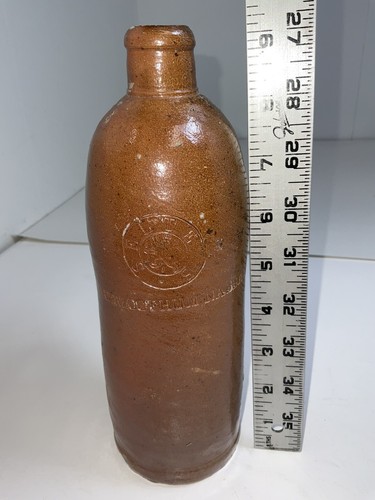 Seltesr Herzogthum Nassau Old Stone Clay Handled Bottle GnuFashion - Picture 11 of 13