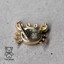thumbnail 5 - Adorable Crab Pendant Australian Opal &amp; Diamond Eyes 18K Gold Cancer Zodiac