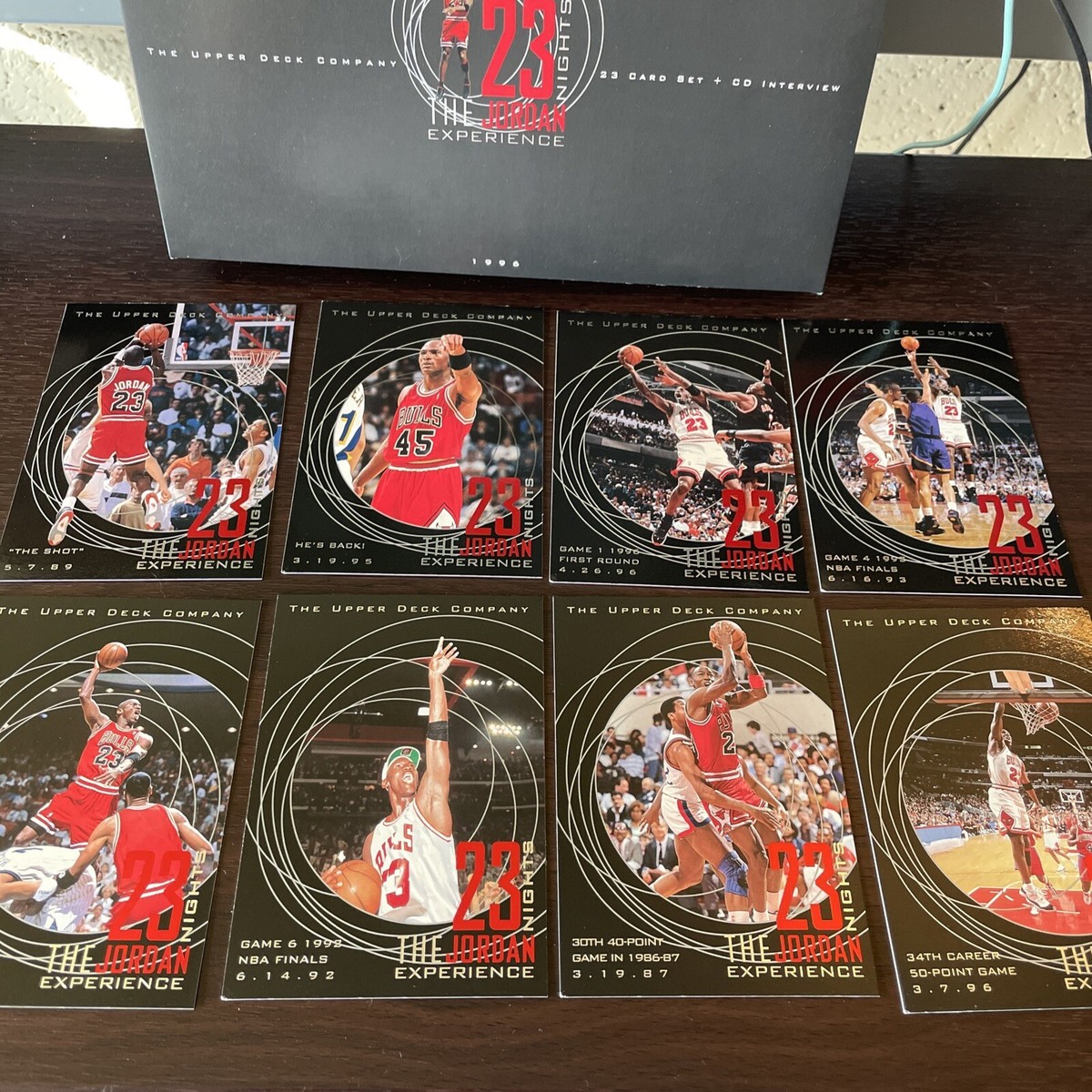 Michael Jordan 23 Nights ,The Jordan Experience CD & 23 Card Set