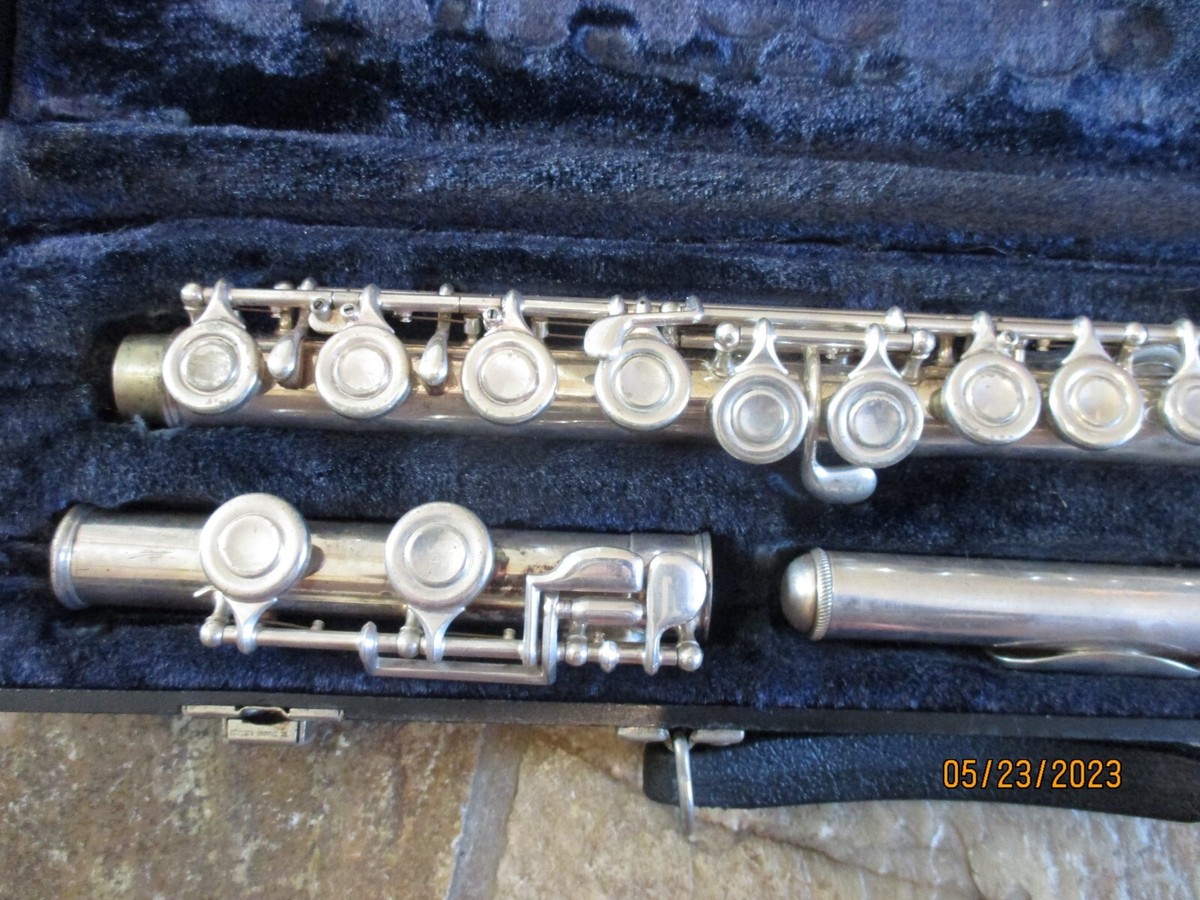 Artley 18-O flute with hard case. Made in USA | eBay