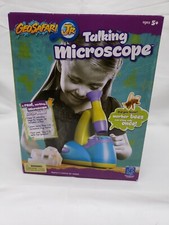 GeoSafari Jr. Talking Kids Microscope with 12 Bug Slides
