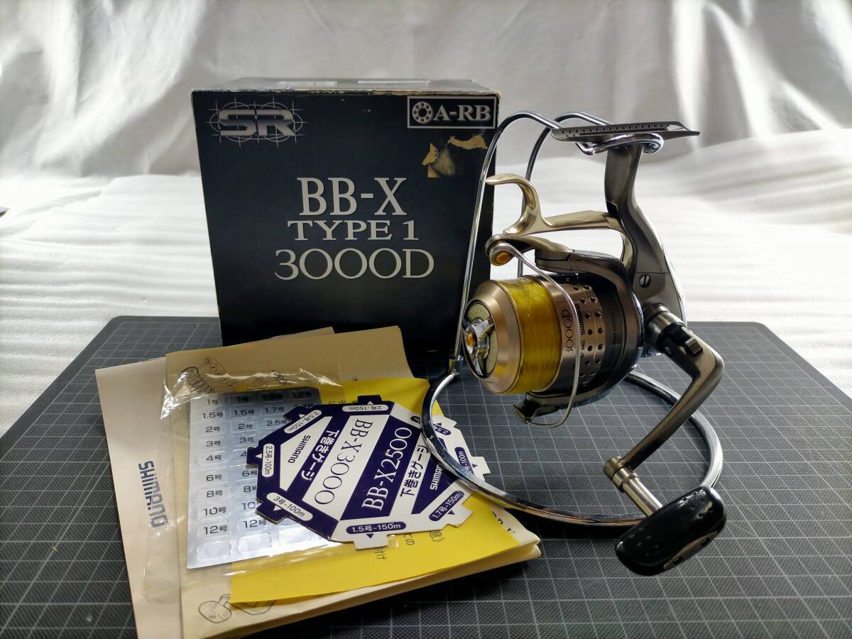Continued SHIMANO Bb-X Type1 3000D With Lever Brake Spinning Reel 