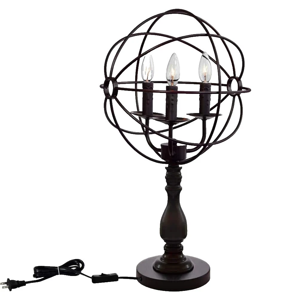 Lámparas de Mesa industrial de acero inoxidable