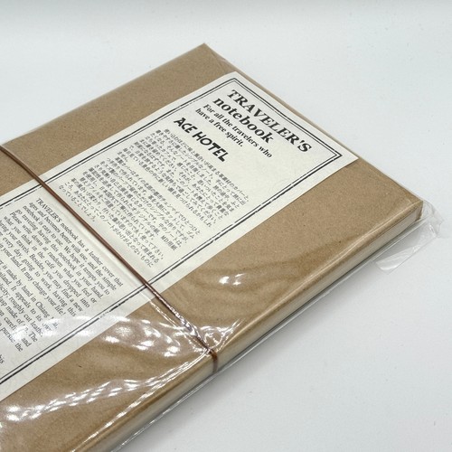 Traveler's Notebook Starter Kit Regular Size Ace Hotel Kyoto Camel 07100-900 - Picture 3 of 3