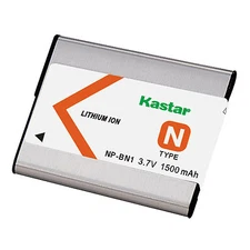 1x Kastar Battery for Sony NP-BN1 DSC-TX66 TX100 TX200 W310 W320 W330 W350 W360 