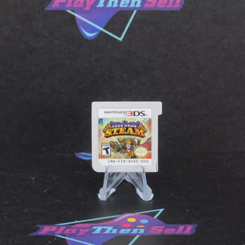 Code Name: S.T.E.A.M. - Nintendo 3DS Cart Only Authentic / Tested - (See Pics)