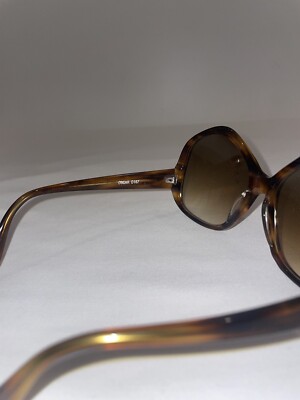 Lunettes De Soleil François Pinton "Oscar" - Monture Marron - Fait Main à Paris - Neuf Avec étiquettes