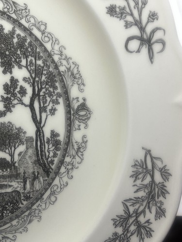 Vintage Wedgwood England Governor's Palace Williamsburg Samuel Chamberlain Plate - Picture 8 of 16