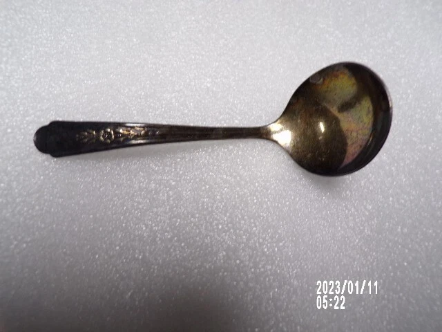 CROSBY SILVERPLATE GRAVY LADLE 4"