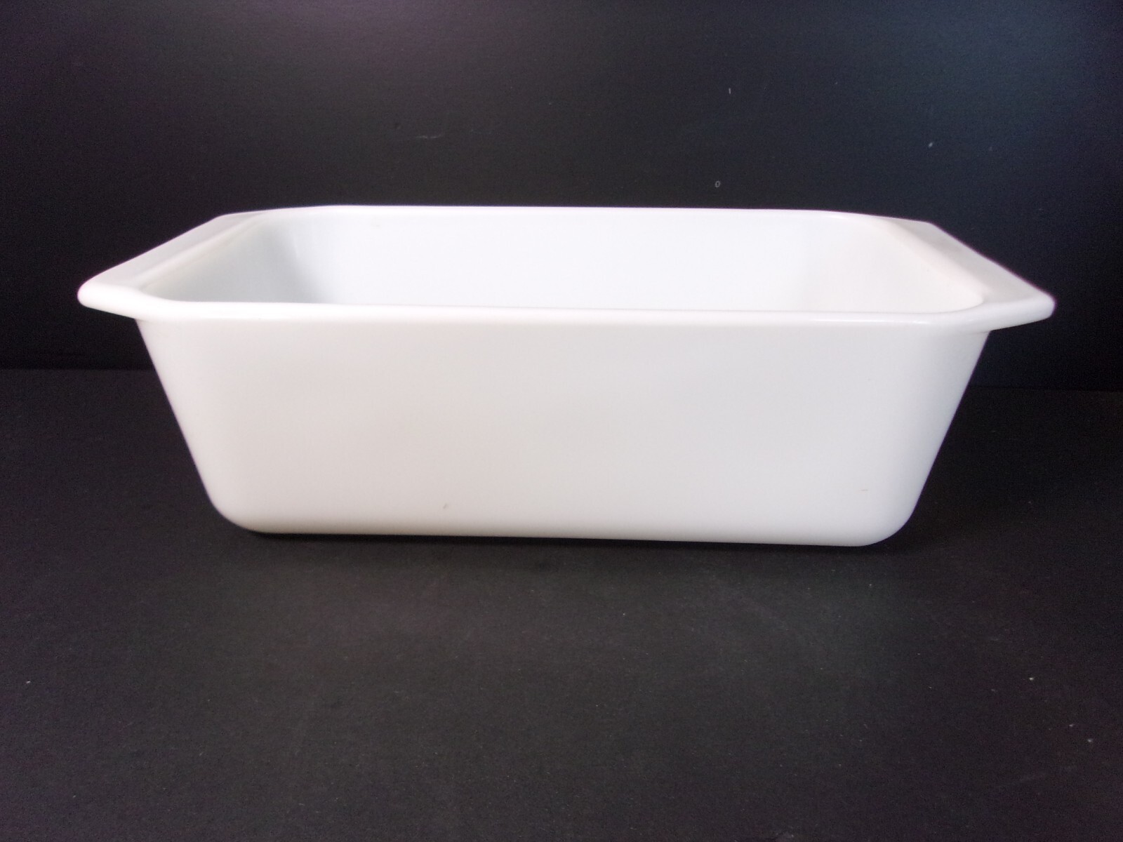 Vintage PYREX Milk Glass Loaf Pan 215B 9x5x3 eBay