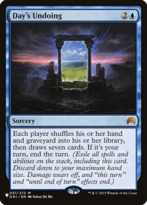 MTG Magic the Gathering Day's Undoing (590/1358) The List LP