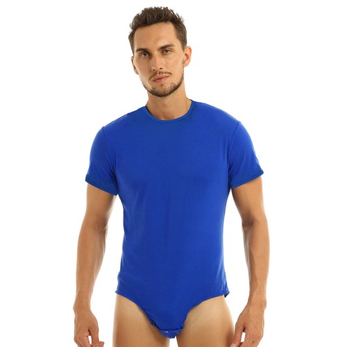 Männer Pullover Tanzkleidung Unitard Unterwäsche Romper Fitness Bodysuit Übung - Bild 17 von 61