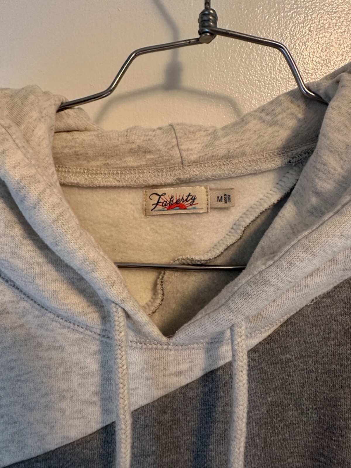 Faherty Riptide Sweatshirt Grey Medium - image 2