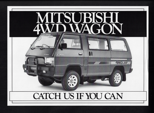 MITSUBISHI L300 EXPRESS 4WD WAGON SPECIFICATIONS BROCHURE OCTOBER 1983