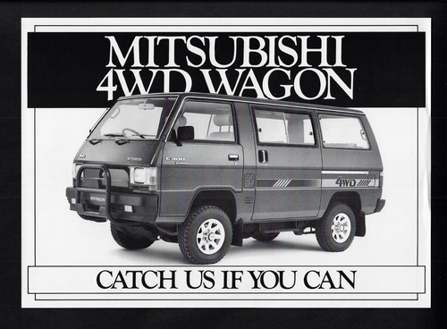 MITSUBISHI L300 EXPRESS 4WD WAGON SPECIFICATIONS BROCHURE OCTOBER 1983 - Zdjęcie 1 z 2