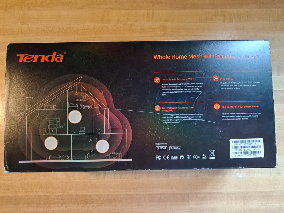 Tenda Nova Mesh WiFi System MW6 (3-Pack) - Covers up to 6000 square feet - Image 4 of 4