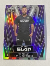 AZAEL RODRIGUEZ El Perro 2025 Leaf Metal Power Slap #11 Purple 30/49 (Y1)
