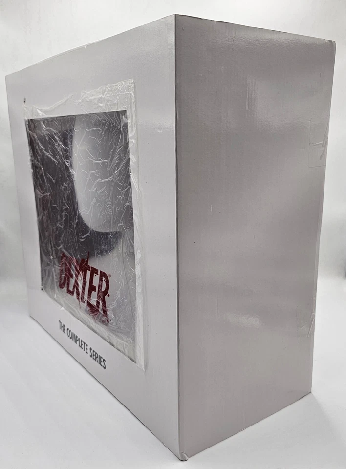 DEXTER THE COMPLETE SERIES GIFT SET BLOOD SPATTER HEAD BUST BRAND NEW BLU RAY - Image 2 of 4