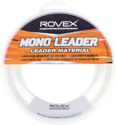 ROVEX Mono Leader Vorfachschnur 100m von 0,60mm-1,80mm Co-Polymer-Schnur