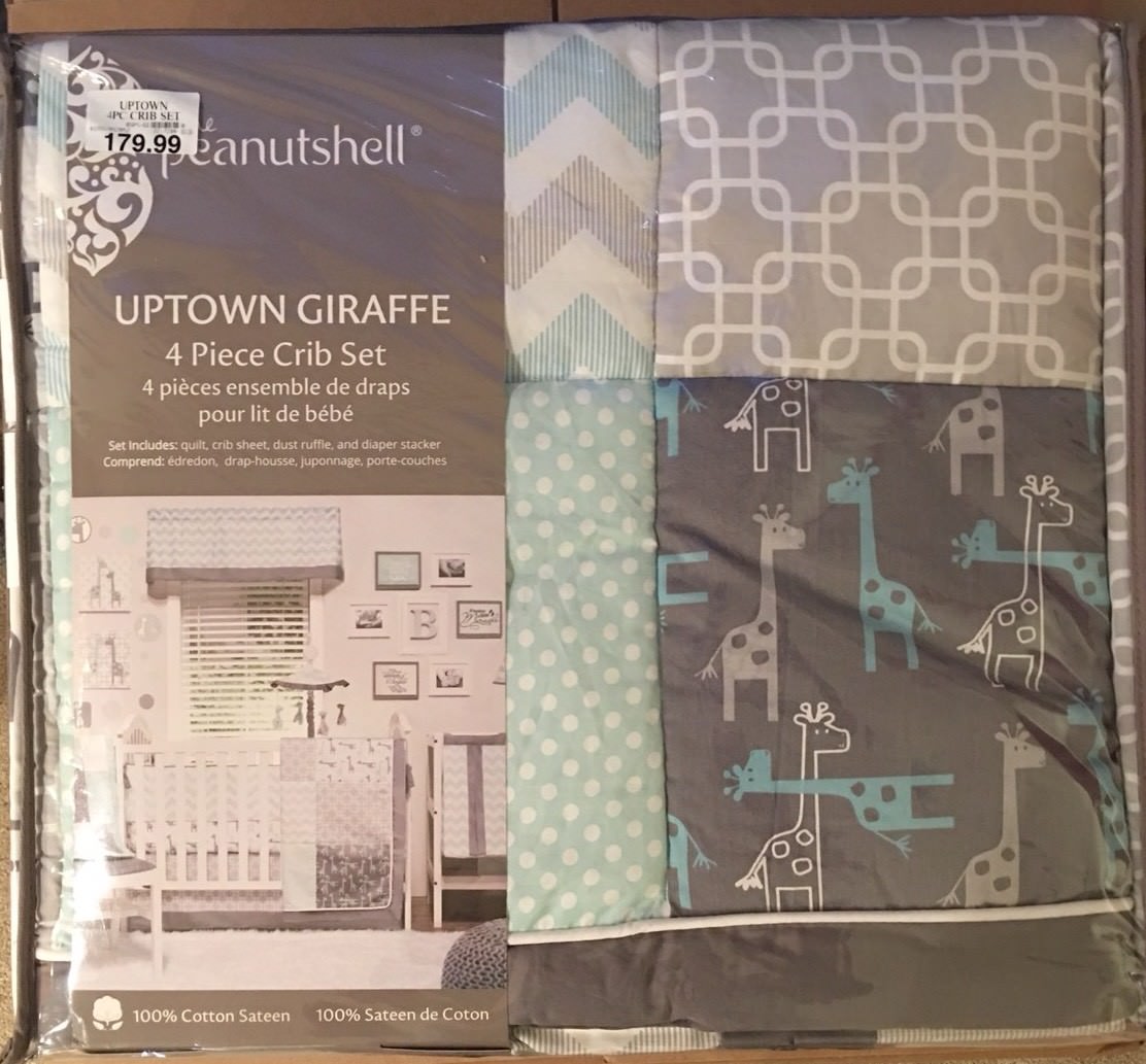 uptown giraffe bedding