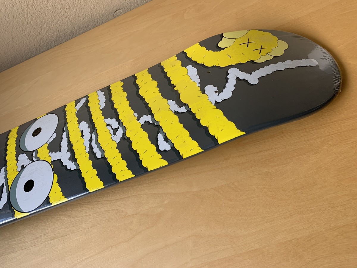 Krooked x Kaws Art Skateboard Deck Limited Rare 164/500 Gonz Mark Krooked x Kaws Art Skateboard Deck Limited Rare 164/500 Gonz Mark