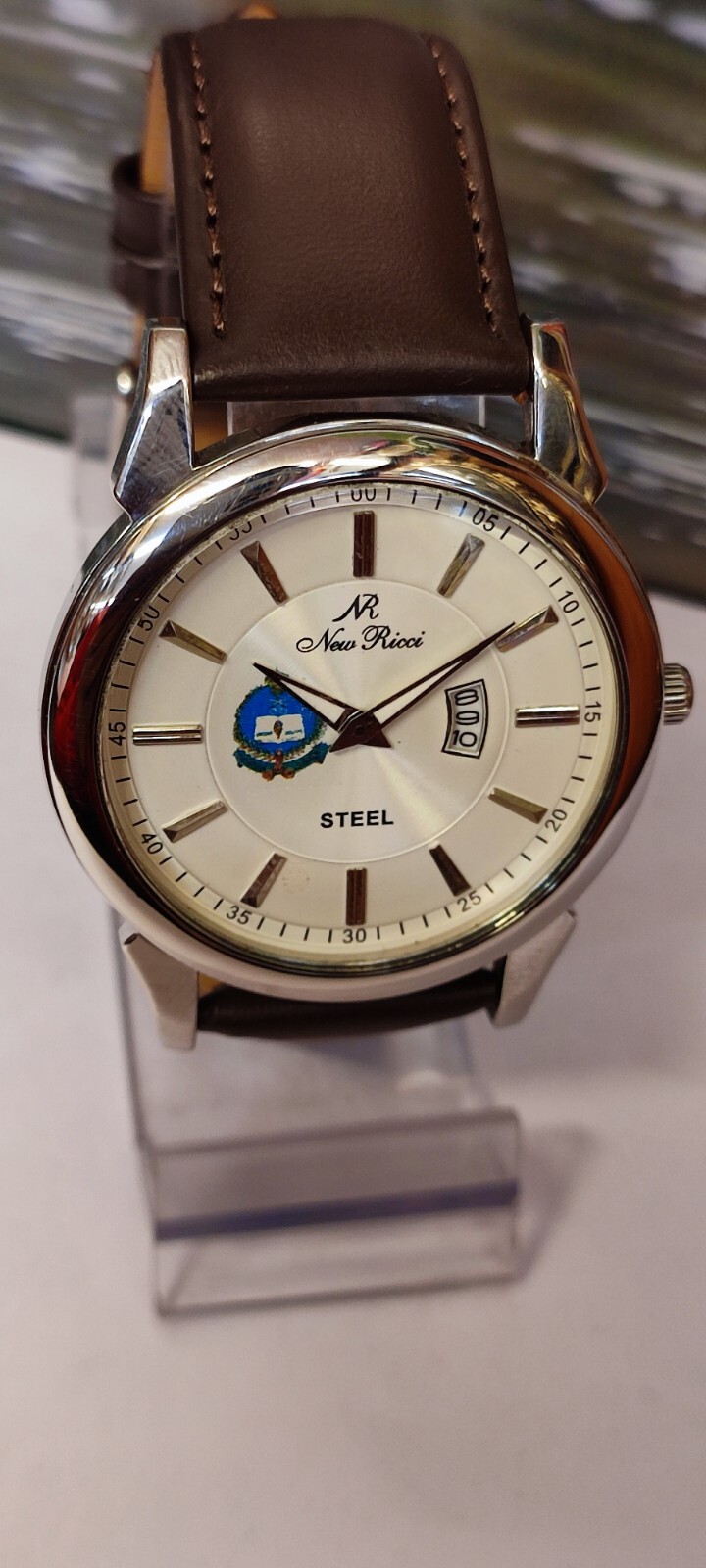 Daniel Ricci Watch NEW RICCI QUARTZ WHITE DIAL NSS3392 MEN'S FULL WORKING CONDITION ...