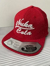 Fallout 4 76 New Vegas Nuka Cola Snapback Hat Red Cap Figure Adjustable Bethesda