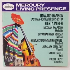 Hanson Fiesta in Hi-Fi CD VG + Free Outer Sleeve Classical